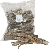 Petsnack konijnenoren met vacht 1 kg - Hondensnacks