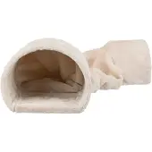 Trixie speeltunnel konijn/cavia pluche beige - 80x27x21 cm
