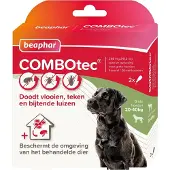 Beaphar Combotec antivlomiddel hond 2 x 2 pipetten 20-40 kg