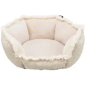 Trixie hondenmand boho hoekig beige 50x50x18 cm