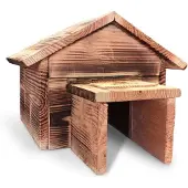 Utopia egelhuis gebrand douglas hout 48x38x29 cm