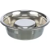 Trixie - Voerbak - Hond - Slow Feeding - RVS - 1.5 ltr - 24 cm
