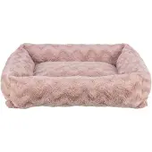Trixie hondenmand loki gerecycled hoekig roze 80x60x19 cm