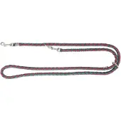 Trixie hondenriem cavo verstelbaar sangria/petrol 200x1,8 cm
