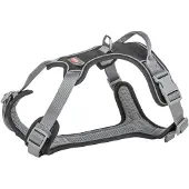 Trixie hondentuig premium active zwart 74-100x2,5 cm