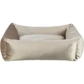 Trixie hondenmand malia hoekig goudzand gerecycled 65x55 cm