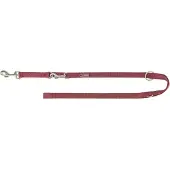 Trixie hondenriem premium verstelbaar sangria rood 200x2,5 cm