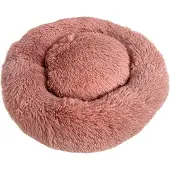 SAZZZ Fluffy - Hondenmand - Oudroze - 65X65X15 cm