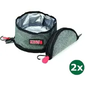 Kong opvouwbare drink- / voerbak 2x 2 ltr