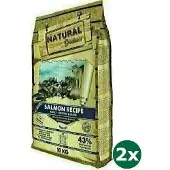 NATURAL GREATNESS 2x10 kg salmon recipe sensitive hondenvoer