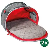 Kong hondentas 2-in-1 met ligmat 2x 50x22x33 cm