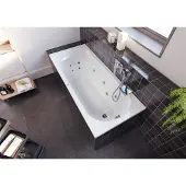 Riho Miami bubbelbad 170x70cm rechts wit glans met 6 + 4 + 2 hydrojets
