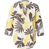s.Oliver Blouse bruin / geel / wit