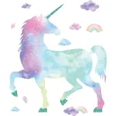 RoomMates Muursticker Galaxy Unicorn