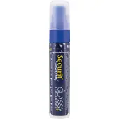 Securit watervaste krijtstift met blokpunt in blauw