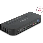 DeLOCK 2x HDMI KVM-switch 4K 60 Hz met USB 3.0 en audio