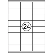 Quantore Etiket 70x35mm 2400stuks - 2 stuks