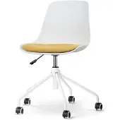 Nolon Bureaustoel Nout-Liv | kunststof wit 44.5x85x51.5 cm bureaustoelen | NADUVI