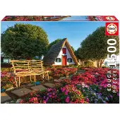 Educa Santana Madeira Puzzel, 1500 stukjes, meerkleurig. Meerkleurig, één maat