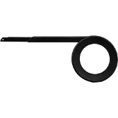 Herrmans Fiets Herrmans kettingscherm Slyde 38T icnl. tail piece - mat zwart