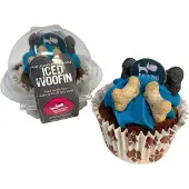 The barking bakery carob woofin met blauw glazuur
