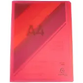 Exacompta Showalbum 85465E A4 Rood 40 hoezen 12 Stuks