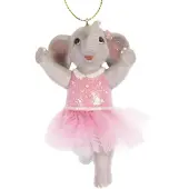 Meander Ornament Olifant ballerina, 5x3x9cm