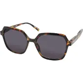 Vista Bonita MIRA – Zonneleesbril UV400 – Sterkte +0.50 – Kleur Hub Havanna – Oversized model - lichtgewicht montuur – Goede pasvorm – Met flexveren - Inclusief etui en doekje
