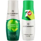 SodaStream Soda Stream - Limonadesiroop - Mojito & 7UP - Aspartaamvrij - Milieuvriendelijk