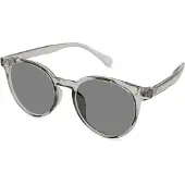 Vista Bonita PANTO – Zonneleesbril UV400 – Sterkte +2.00 – Kleur Kadushi Silver – Unisex model - Lichtgewicht– Comfortabele pasvorm – Modern en stijlvol - Inclusief etui en doekje