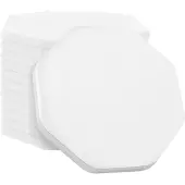 Combicraft blanco munten achthoek 38x38mm wit - per 100 stuks