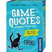 Kosmos Game of Quotes (Marc-Uwe Kling)