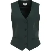 We fashion Bodywarmer donkergroen