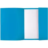 Exacompta 1-Flap map 218019E Blauw Karton 24 x 32 cm 250 Stuks