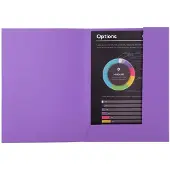 Exacompta 2-Flap map 216008E Paars Karton 24 x 32 cm 250 Stuks