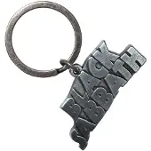 Rock Off Black Sabbath - Silver Wavy Logo - Sleutelhanger