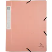 Exacompta Aquarel Archiefdoos 14460E A4 Gewafeld karton Elastiek 25 (B) x 4 (D) x 33 (H) cm Kleurenassortiment 40 mm 10 Stuks