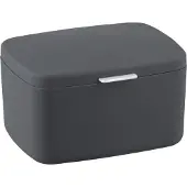 Wenko Opbergdoosje Barcelona Met Deksel Antraciet 19,5x11x16cm