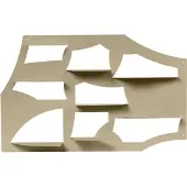 Ferm Living Leta Plank Cashmere