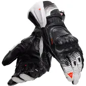 Dainese Fiero Metal, handschoenen ,Zwart/Rood/Wit ,L