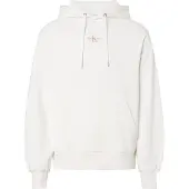 Calvin Klein Jeans hoodie ivoor