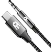 Drivv. USB C naar AUX Kabel - USB C naar Jack - 3.5mm Audio Kabel - USB-C naar Auto - USB-C naar Headphone - Nylon - 1 meter