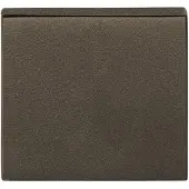 Formani Basics BSQB53 blind afdekplaatje vierkant - brons