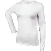 Kariban K383 Dames T-shirt ronde hals lange mouwen