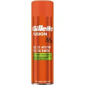 Gillette Fusion scheergel voor gevoelige huid 200ml