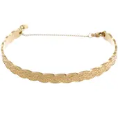 Go Dutch Label Armband (Sieraad) Braided Bangle Goud