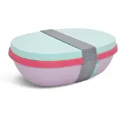 Mepal Ellipse Duo Strawberry Vibe. Broodtrommel