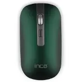 Inca IWM-531RY Maus IWM-531RY 1600 DPI,Wireless & BT, Akku, Grün retail