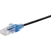 Monoprice 44510 netwerkkabel Zwart 7,62 m Cat6a U/UTP (UTP)