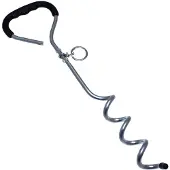 Active Canis tie out stake aanlegspiraal 48x13x5 cm